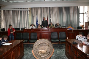 At the town Council